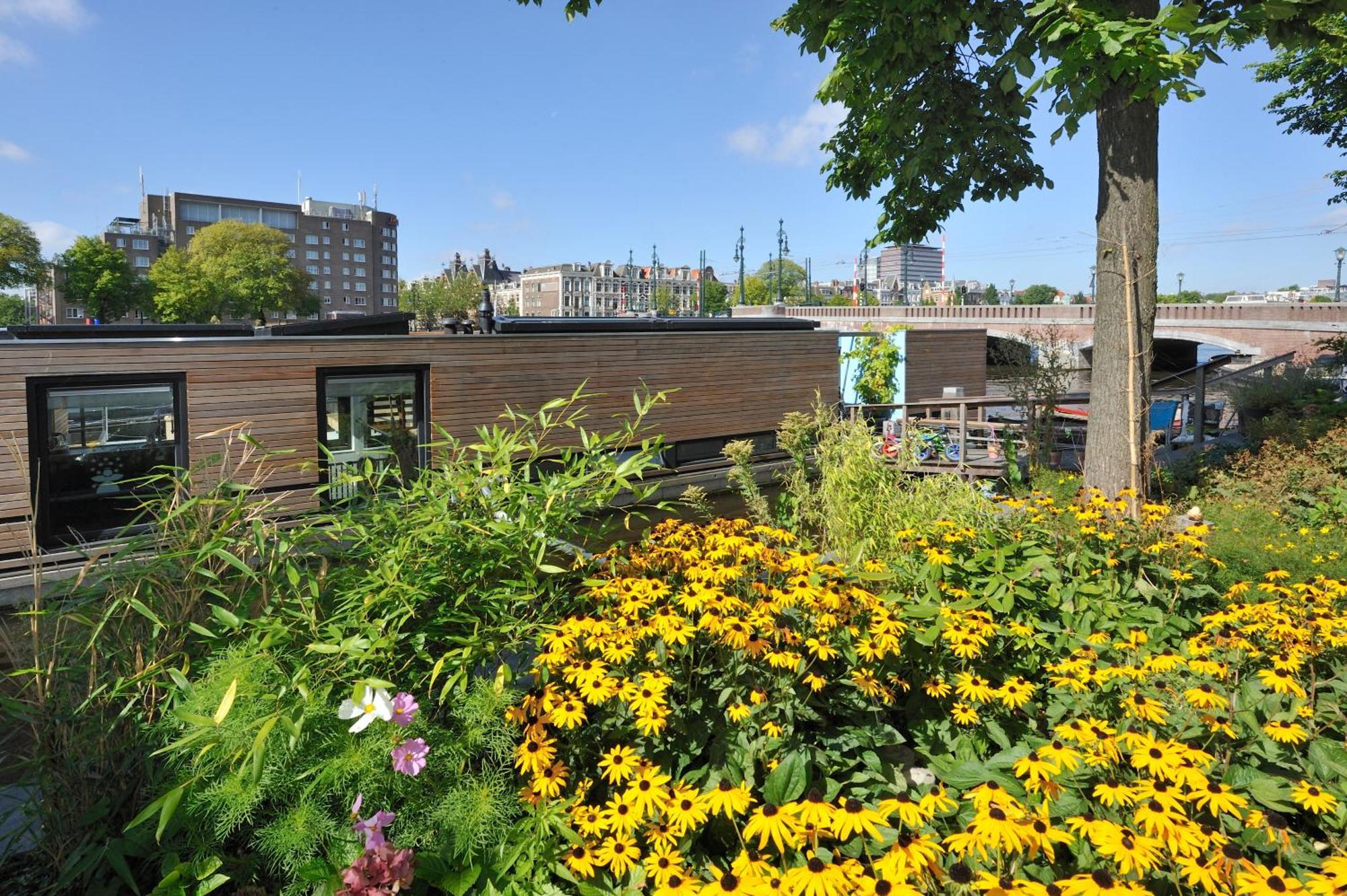 Houseboat Ark Van Amstel Amsterdam Eksteriør billede